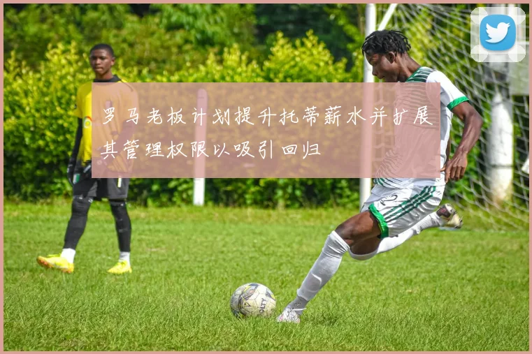 罗马老板计划提升托蒂薪水并扩展其管理权限以吸引回归
